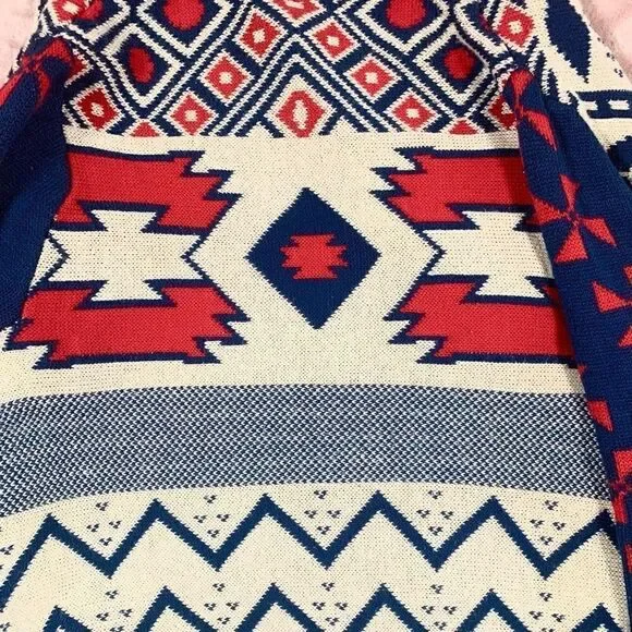 Hot & Delicious Tribal Open Long Sleeve Cardigan - Picture 6 of 8